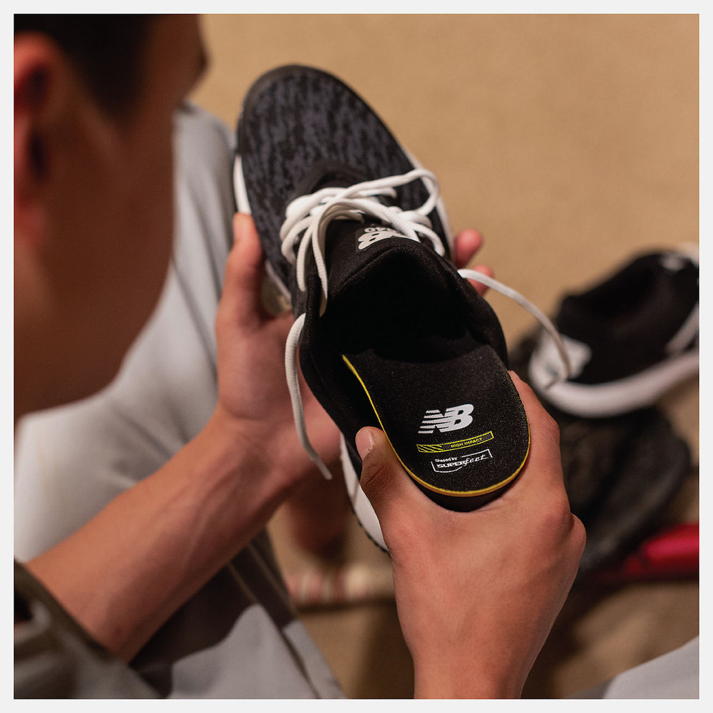 Sport High Impact Insole | New Balance Accessories Black/Atomic Yellow - Women/Men