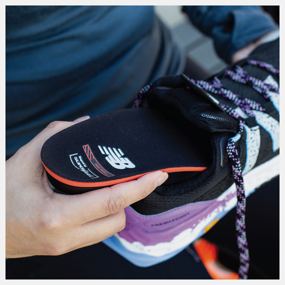 Sport Women High Impact Insole | New Balance Accessories Black/Varsity Orange - Women