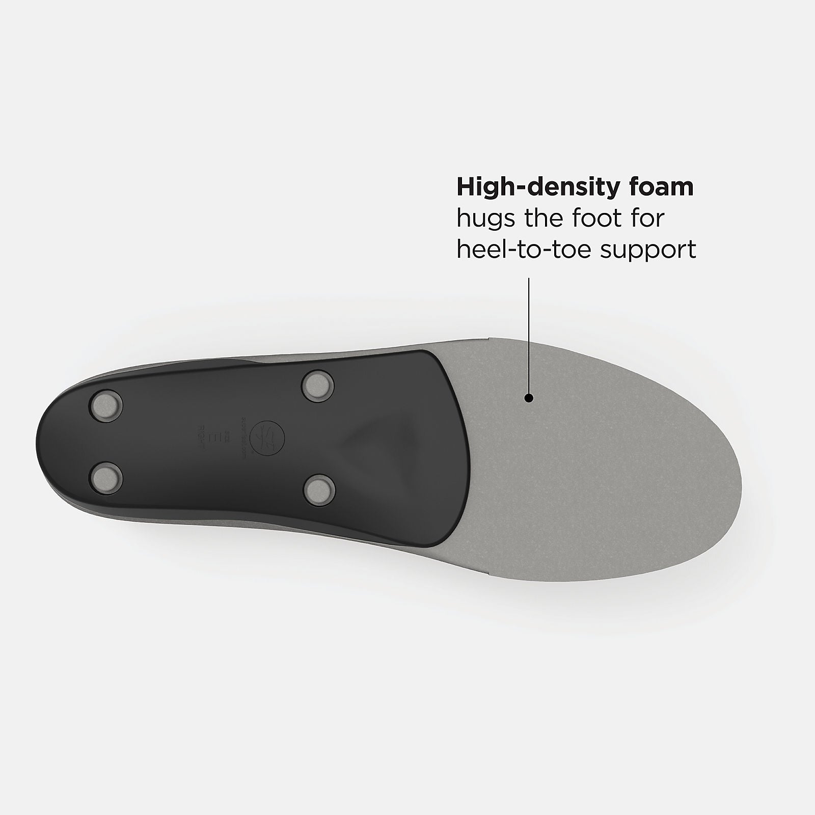 Casual Arch Support Insole | New Balance Accessories Light Grey/Black - Women/Men