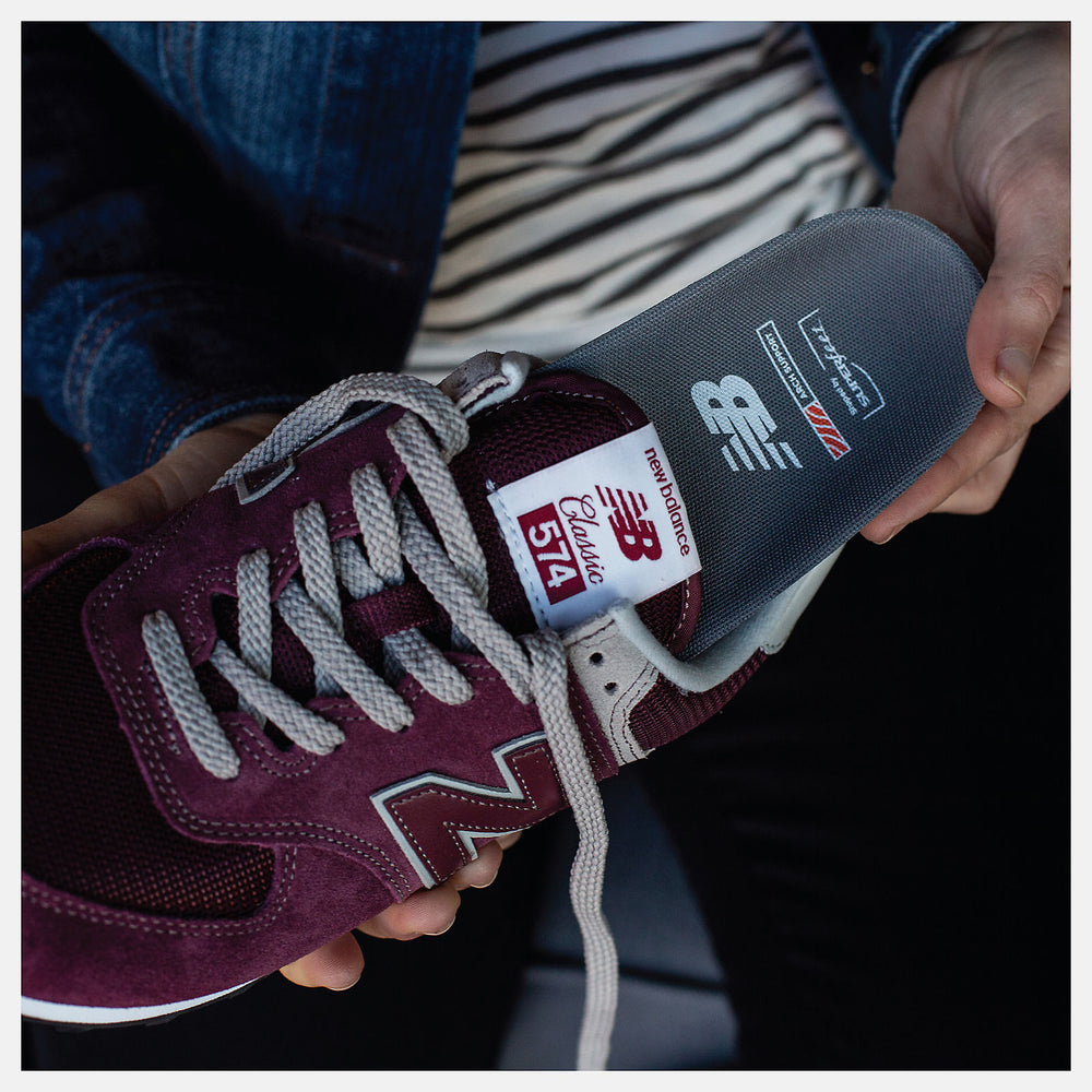 Casual Arch Support Insole | New Balance Accessories Light Grey/Black - Women/Men