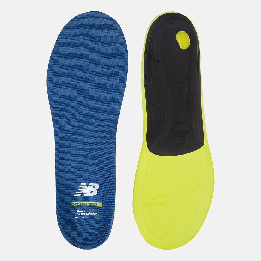 Running Thin-Fit Cushion CFX Insole | New Balance Accessories Hi Lite/Black and Blue - Women/Men
