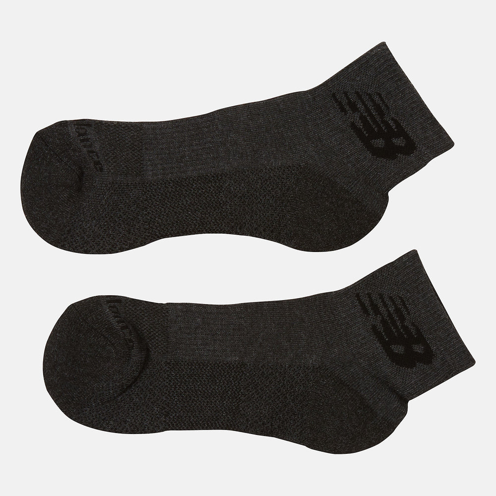 Cooling Cushion Performance Quarter Socks 2 Pair | New Balance Accessories Grey - Women/Men