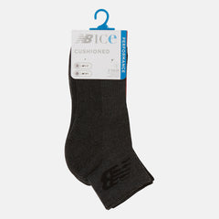 Cooling Cushion Performance Quarter Socks 2 Pair | New Balance Accessories Grey - Women/Men