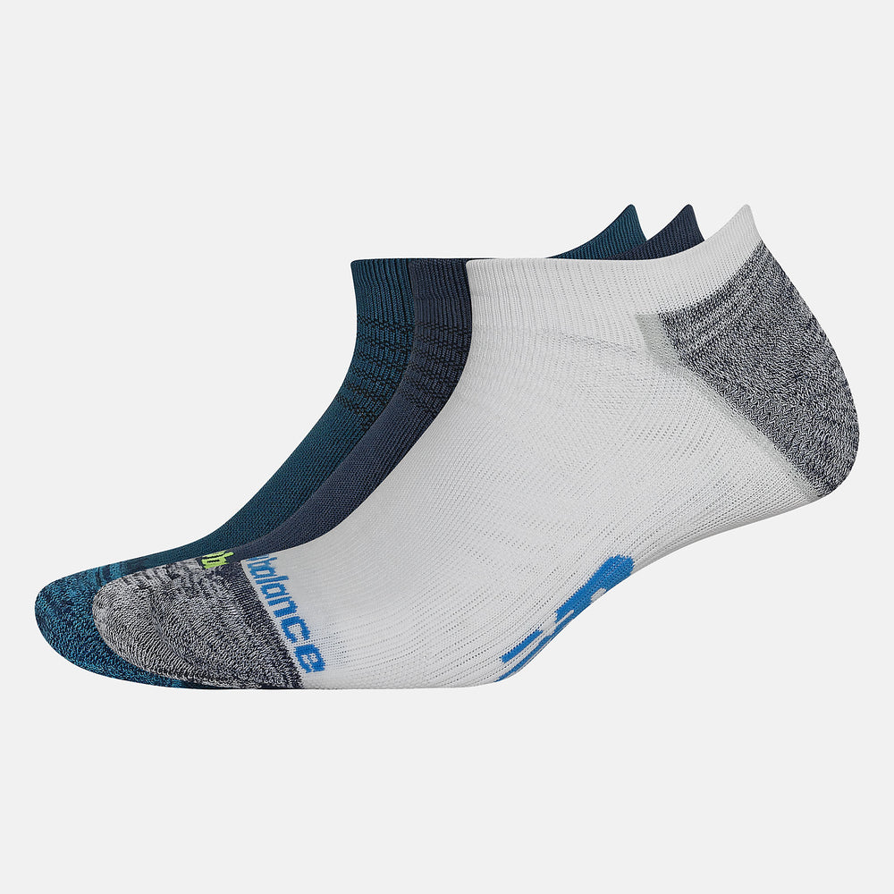 Strategic Cushion No Show Socks 3 Pack | New Balance Accessories Navy - Women/Men