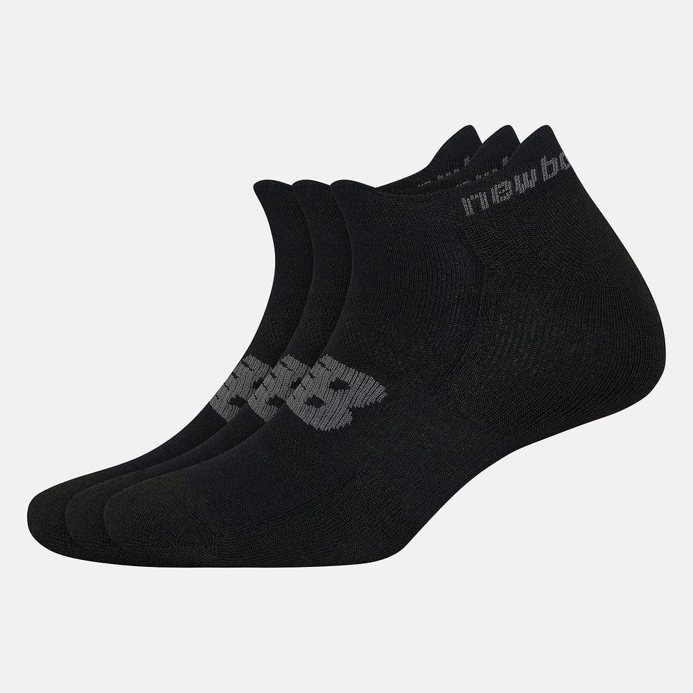 Strategic Cushion Low-Cut Tab Socks 3 Packs | New Balance Accessories Black - Women/Men