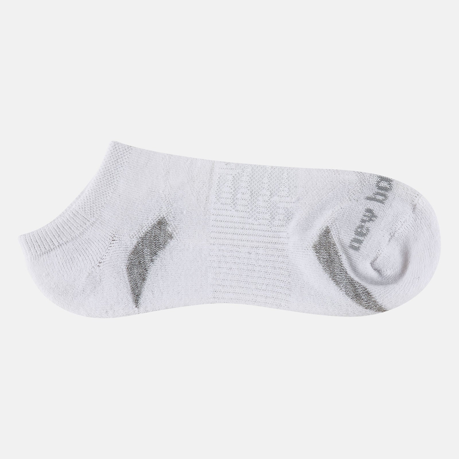 Performance Cushion No Show Socks 3 Pack | New Balance Accessories White - Women/Men