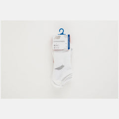 Performance Cushion No Show Socks 3 Pack | New Balance Accessories White - Women/Men