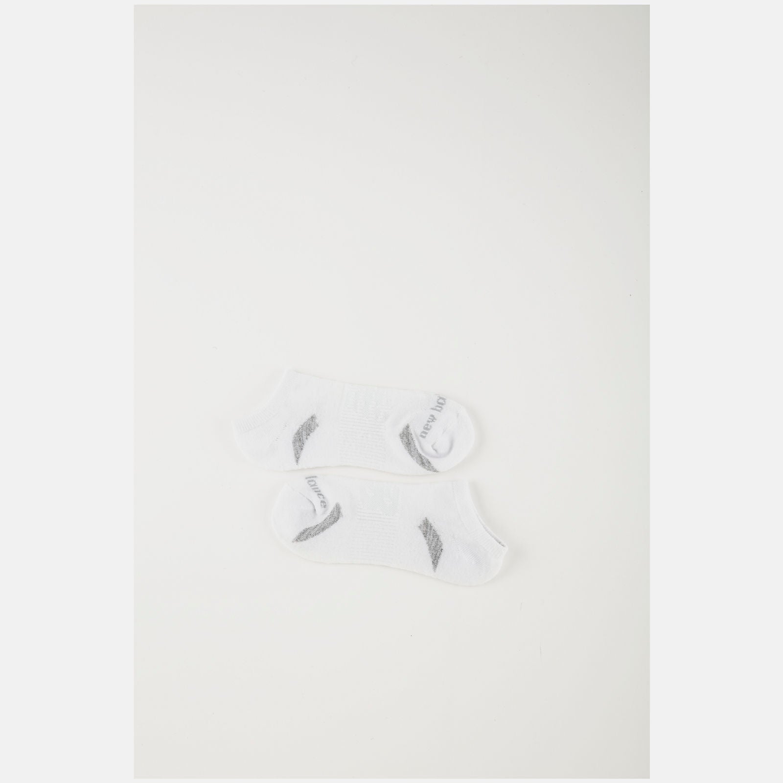 Performance Cushion No Show Socks 3 Pack | New Balance Accessories White - Women/Men