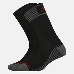Performance Cushion Crew Socks 3 Pack | New Balance Accessories Black - Women/Men