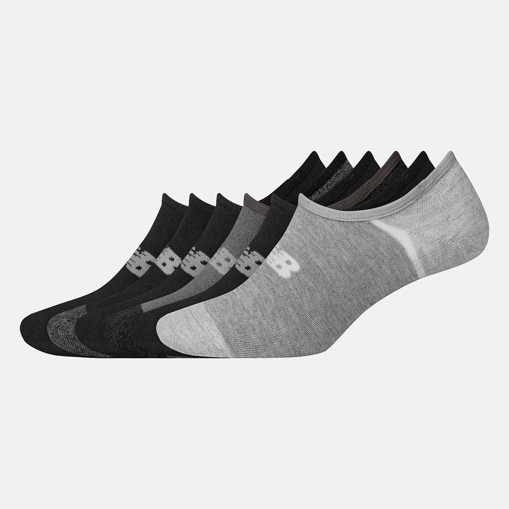No Show Liner Socks 6 Pack | New Balance Accessories Black - Women/Men