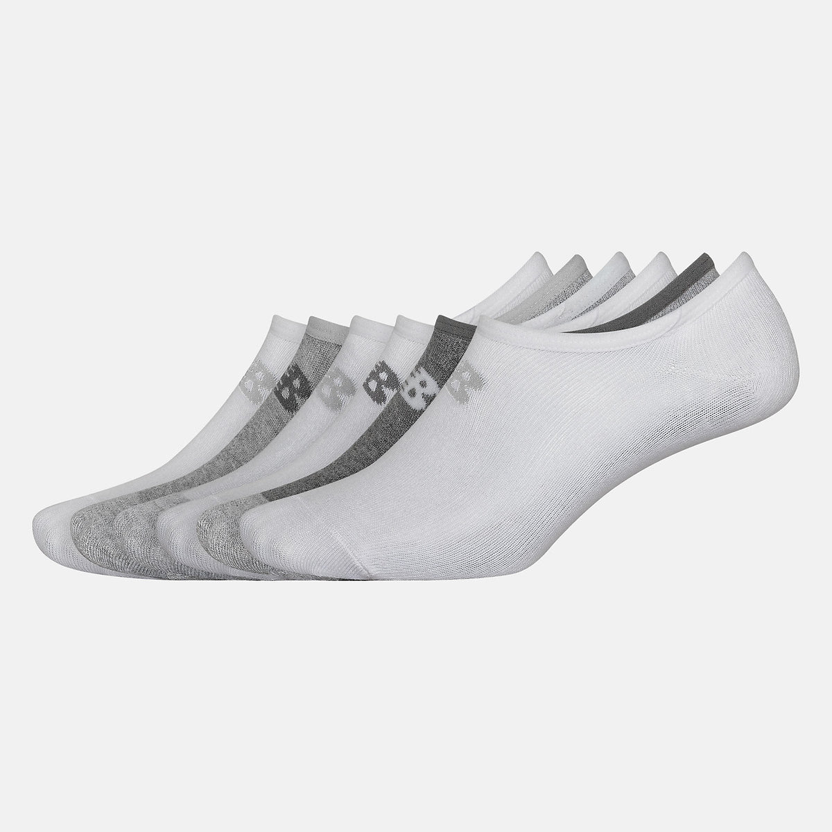 No Show Liner Socks 6 Pack | New Balance Accessories White - Women/Men