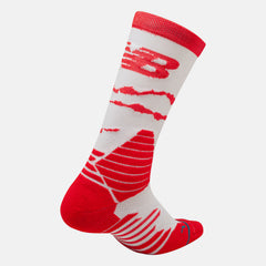 New Balance x Stance Hoops Socks | New Balance Accessories Energy Red/White - Men