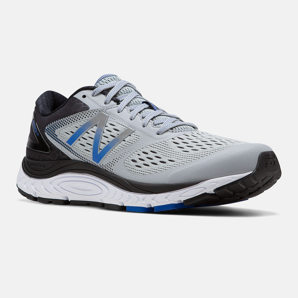 840v4 | New Balance Shoes Silver Mink/Team Royal - Men