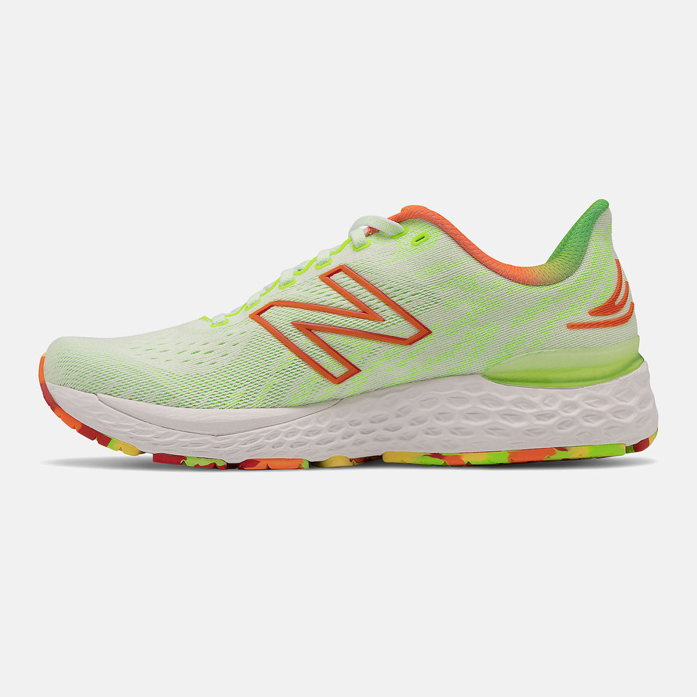 Fresh Foam 880v11 | New Balance Shoes White/Energy Lime - Men