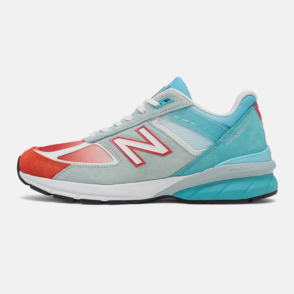 Made IN US 990v5 | New Balance Shoes Red/White - Men