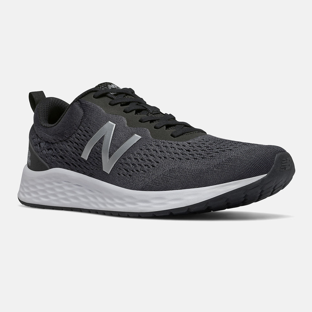 Fresh Foam Arishi v3 | New Balance Shoes Black/Orca and Silver Metallic - Men