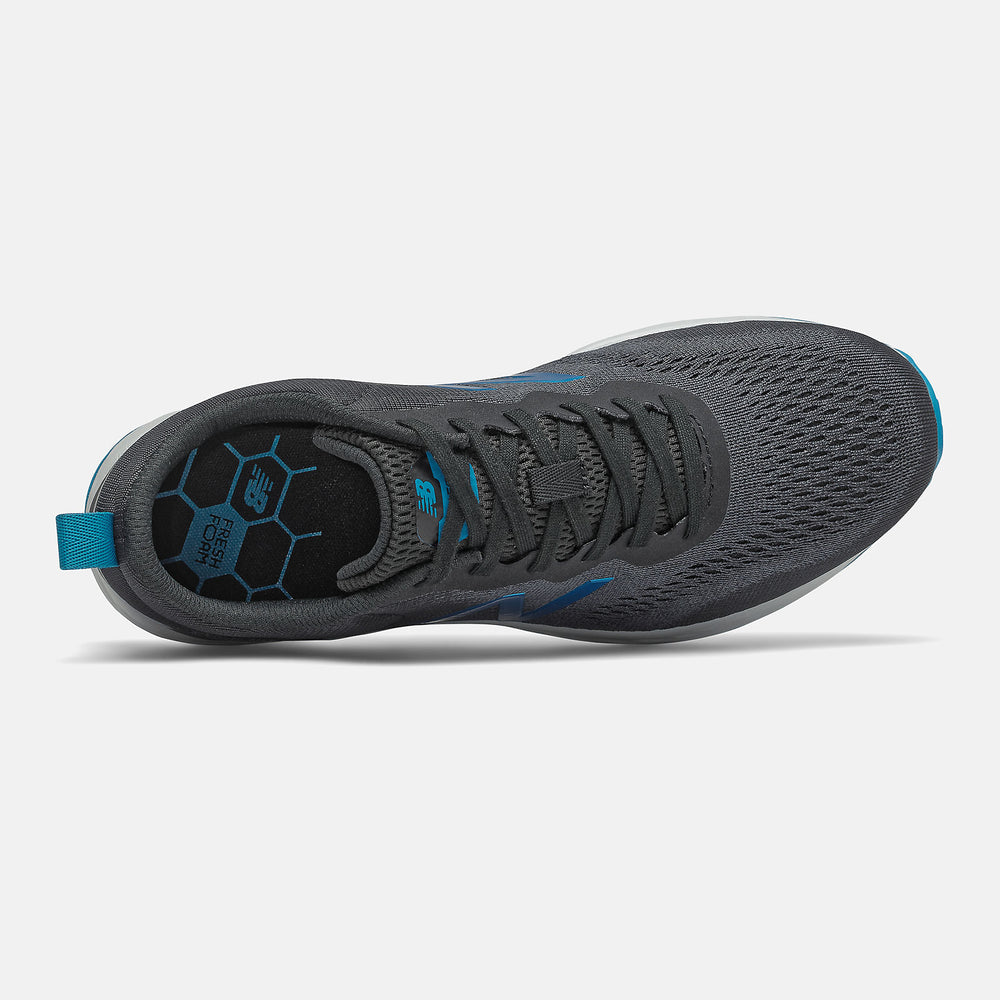Fresh Foam Arishiv3 | New Balance Shoes Black/Wave Blue - Men