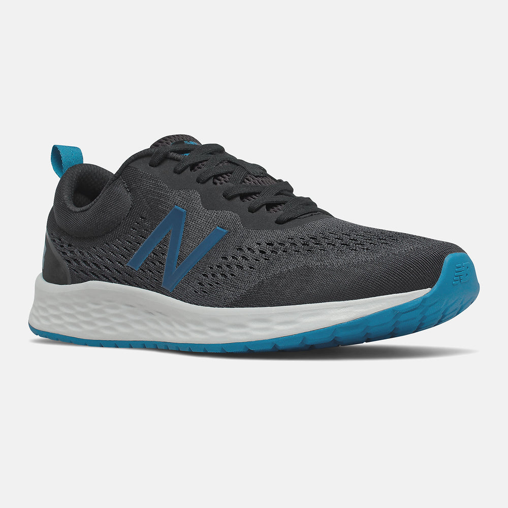 Fresh Foam Arishiv3 | New Balance Shoes Black/Wave Blue - Men