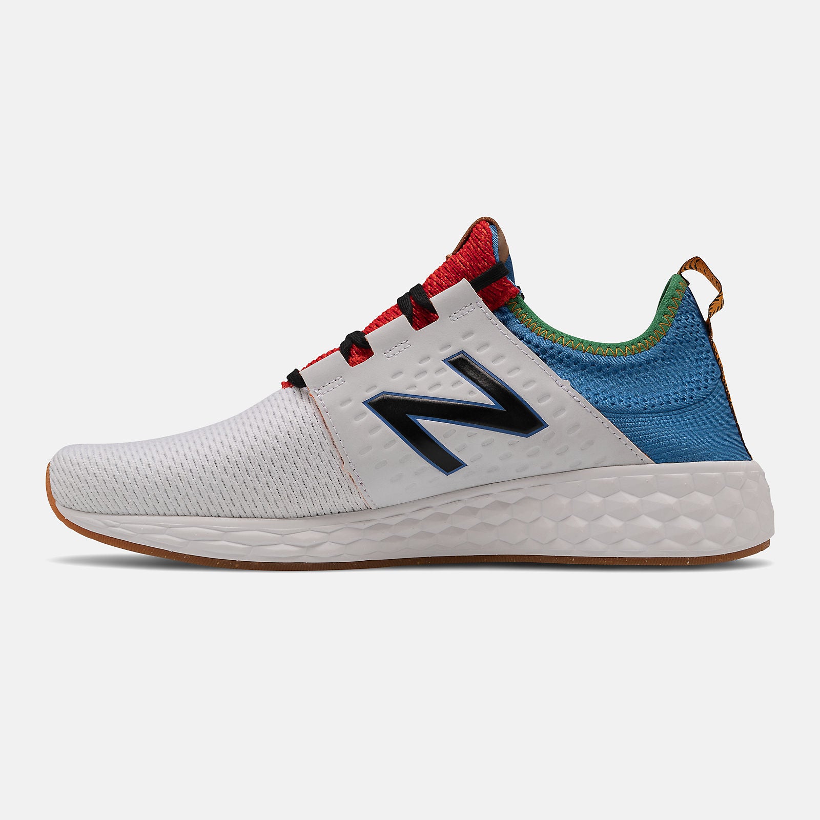 Fresh Foam Cruzv1 Reissue | New Balance Shoes White/Faded Cobalt - Men