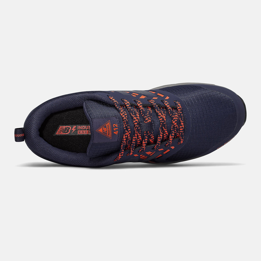 412 ESD | New Balance Shoes Team Navy/Team Orange and Castlerock - Men