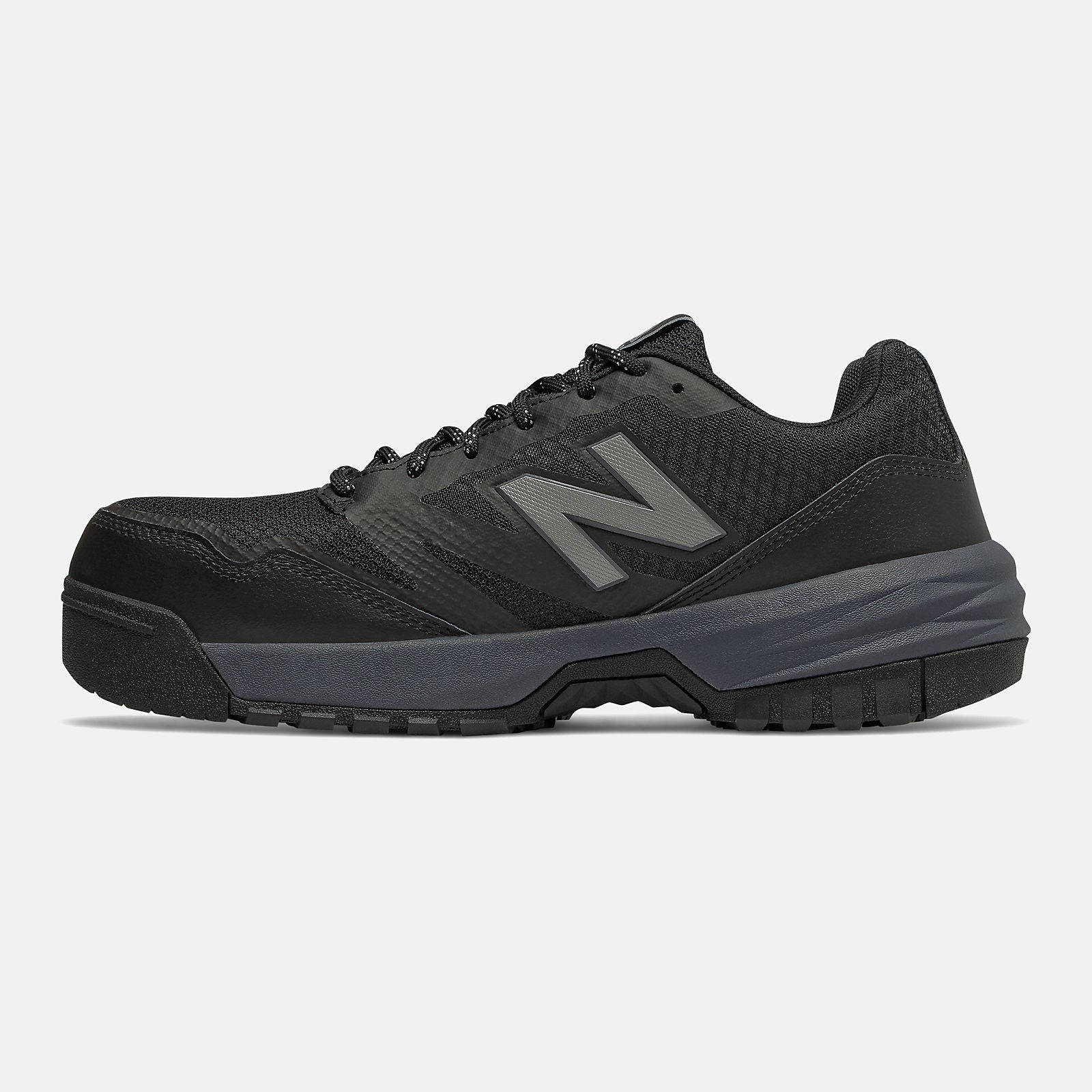 Composite Toe 589 | New Balance Shoes Black/Grey - Men