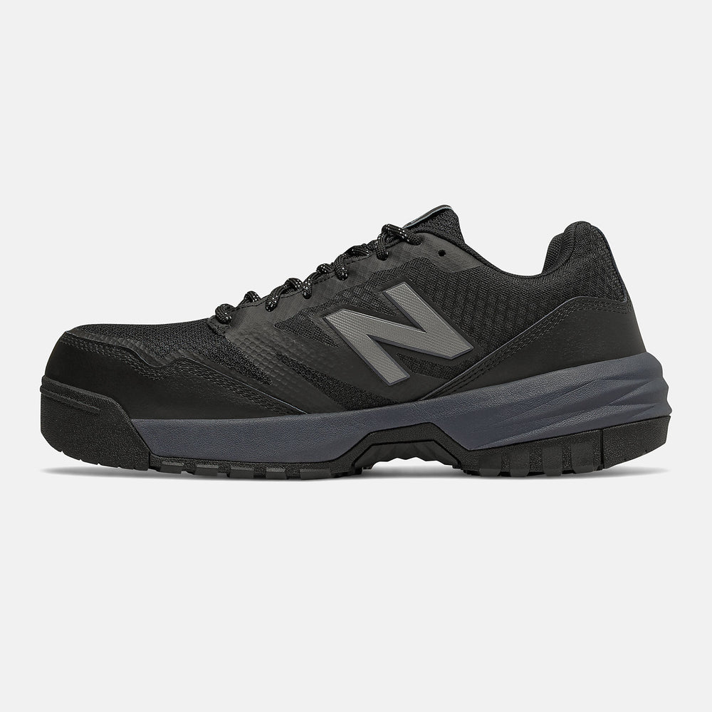 Composite Toe 589 | New Balance Shoes Black/Grey - Men