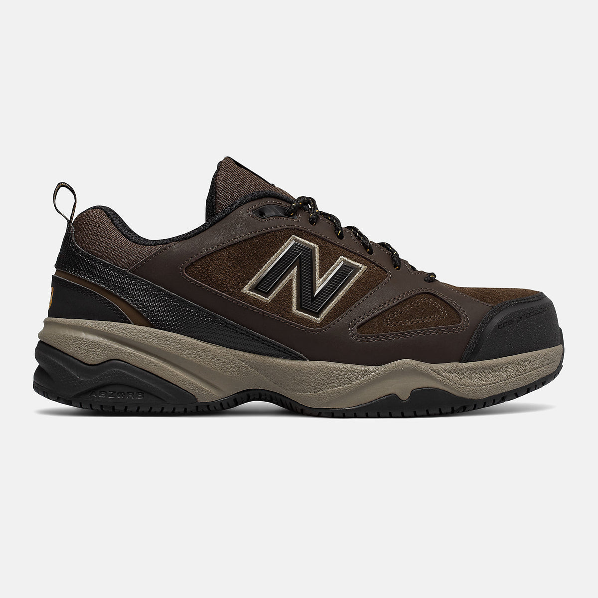 Steel Toe 627v2 | New Balance Shoes Brown/Black - Men