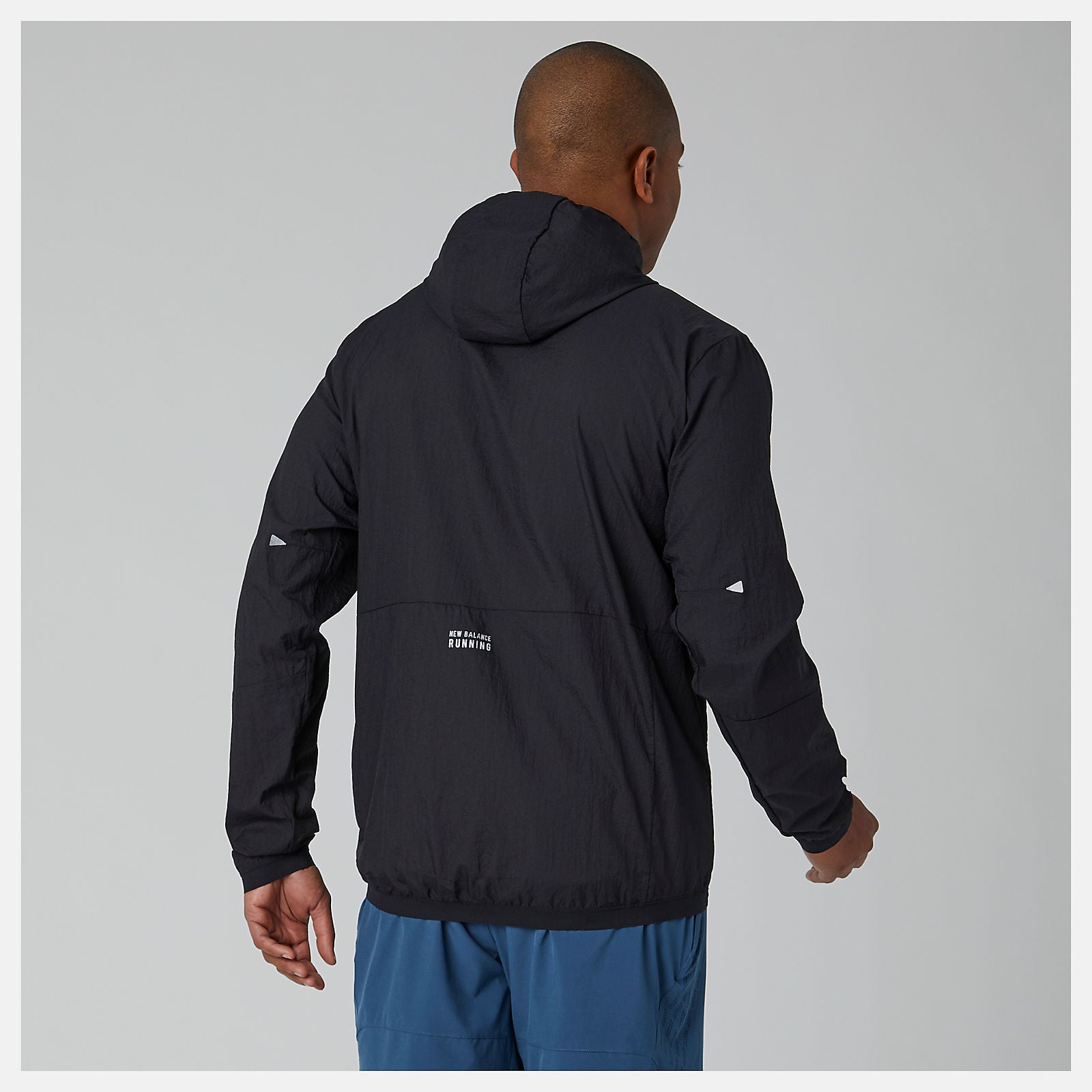 Impact Run Light Pack Jacket | New Balance Clothing Black - Men