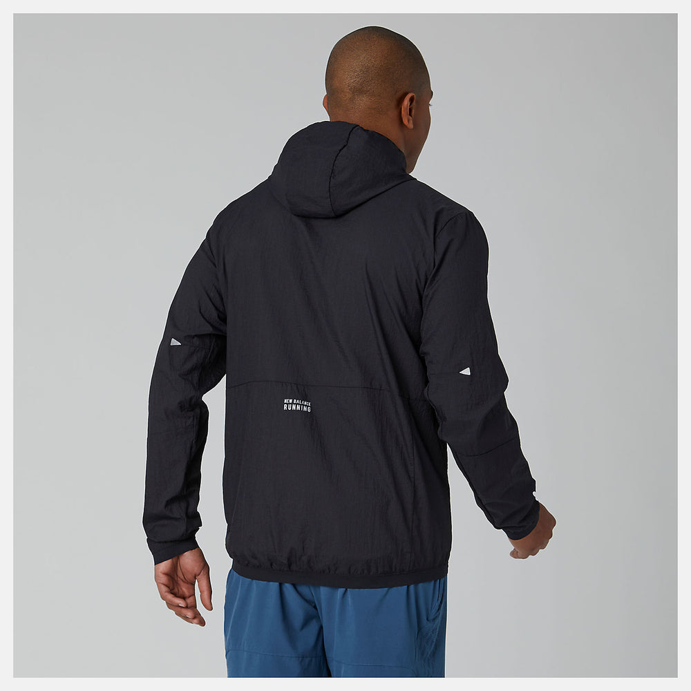Impact Run Light Pack Jacket | New Balance Clothing Black - Men