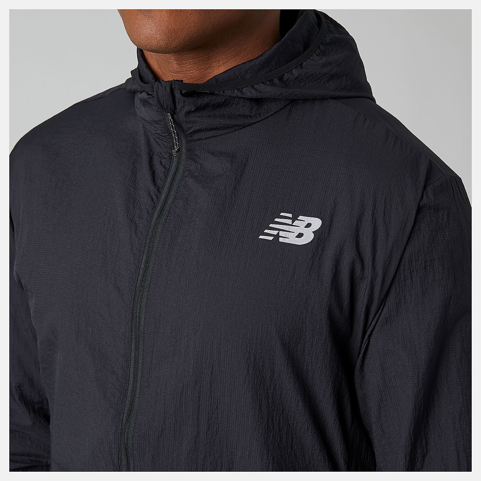 Impact Run Light Pack Jacket | New Balance Clothing Black - Men