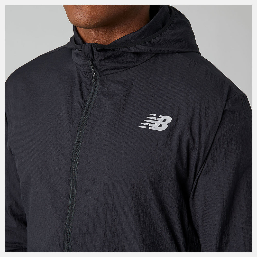 Impact Run Light Pack Jacket | New Balance Clothing Black - Men