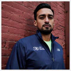 NYC Marathon Jacket | New Balance Clothing Eclipse Heather - Men