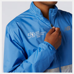 NYC Marathon Jacket | New Balance Clothing Faded Cobalt - Men