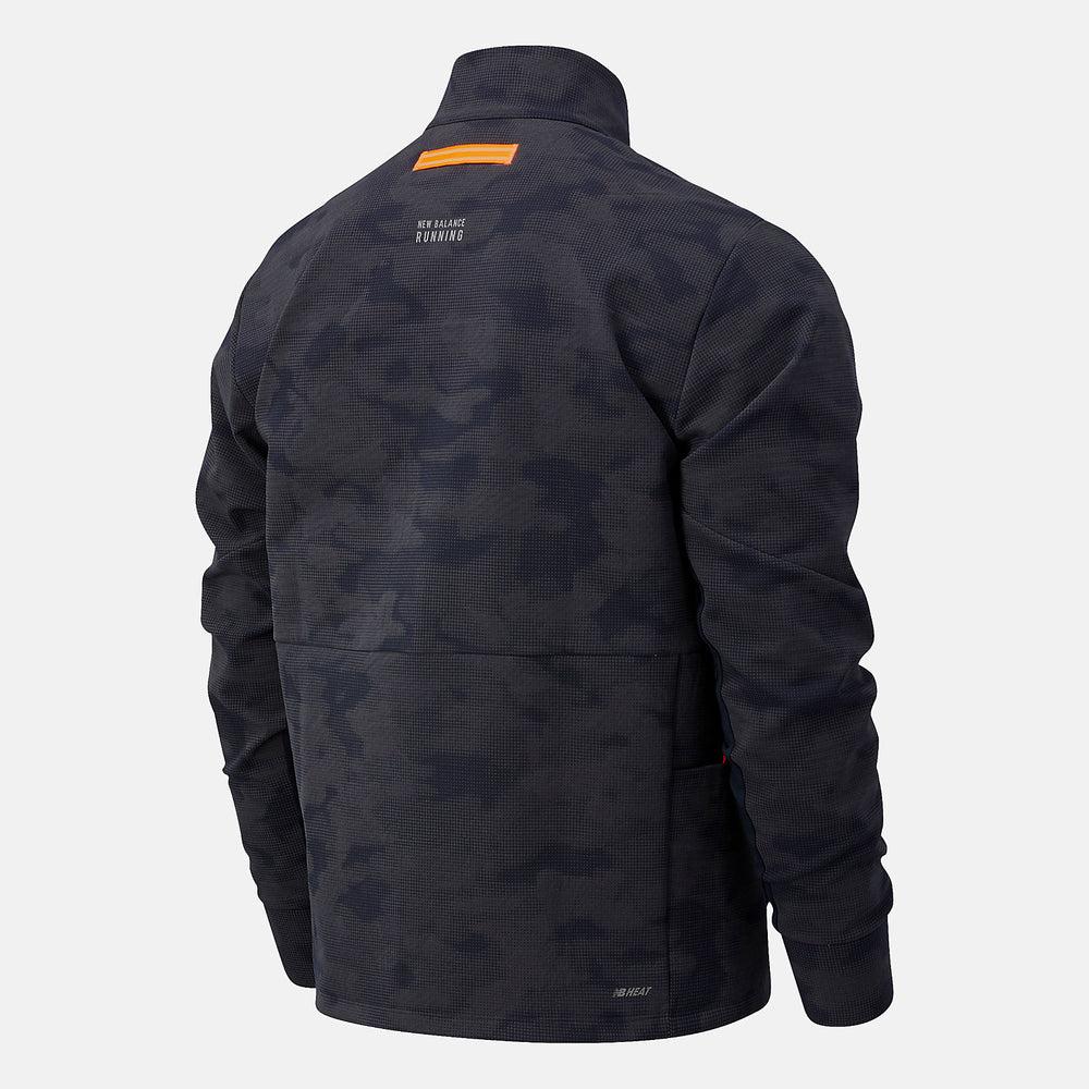 NYC Marathon Reflective Impact Run Winter Jacket | New Balance Clothing Navy/Reflection - Men
