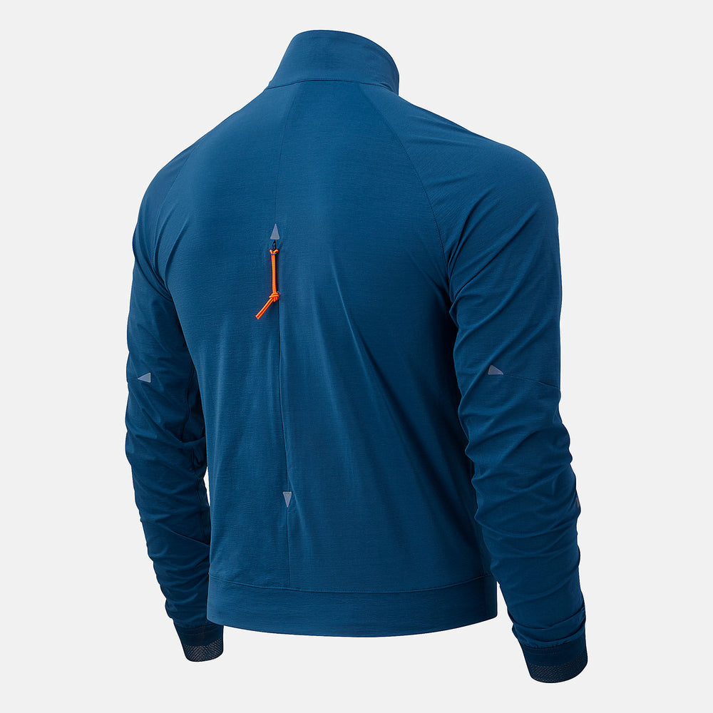 NYC Marathon Q Speed Fuel Jacket | New Balance Clothing Rogue Wave - Men