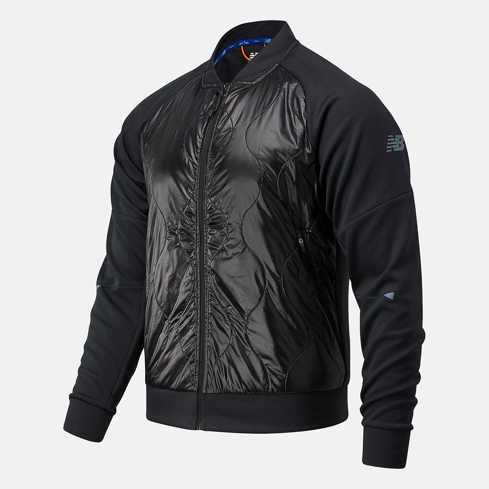 NYC Marathon Q Speed Heat Jacket | New Balance Clothing Black - Men