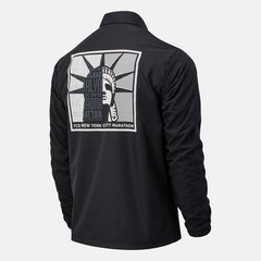 NYC Marathon Classic Coaches Jacket | New Balance Clothing Black - Men