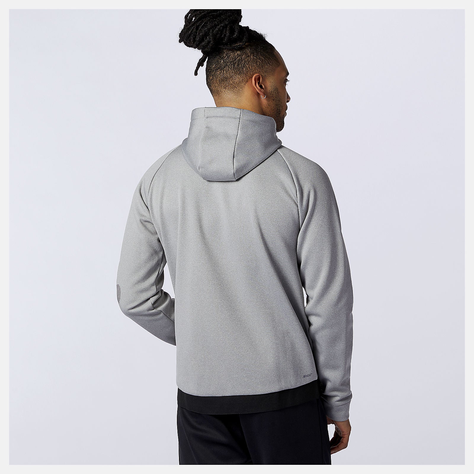 Tenacity Fleece Full Zip Hoodie | New Balance Clothing Athletic Grey - Men