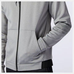 Tenacity Fleece Full Zip Hoodie | New Balance Clothing Athletic Grey - Men