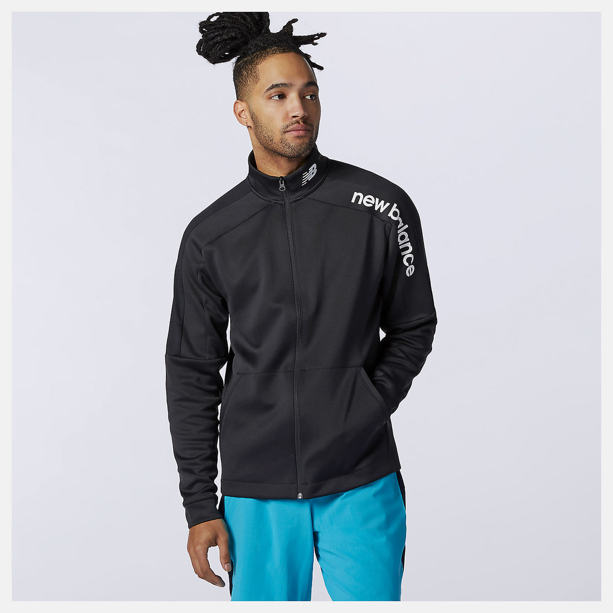 Tenacity Knit Jacket | New Balance Clothing Black - Men
