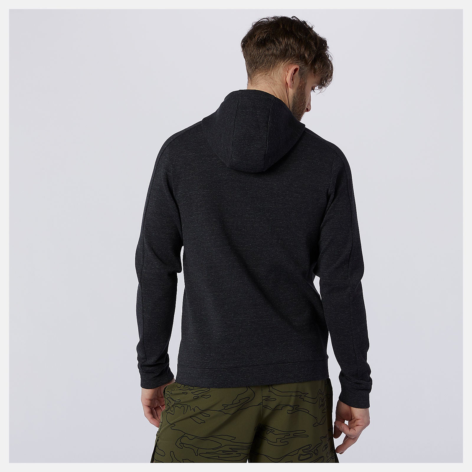 Fortitech Fleece Full Zip | New Balance Clothing Black Heather - Men