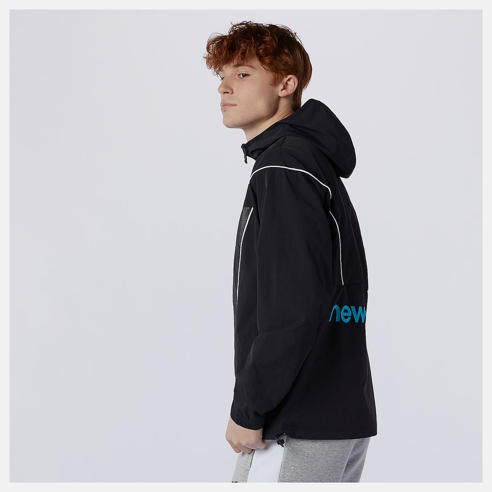 NB Athletics Windbreaker | New Balance Clothing Black - Men