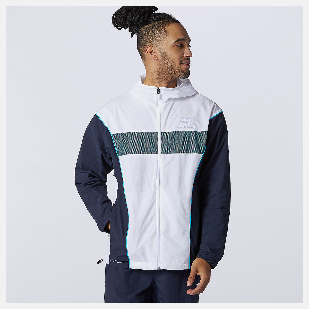 NB Athletics Windbreaker | New Balance Clothing White - Men