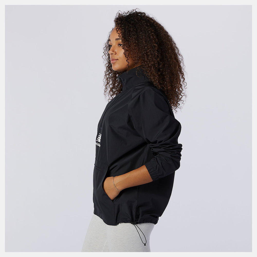 NB Essential Anorak | New Balance Clothing Black - Women/Men