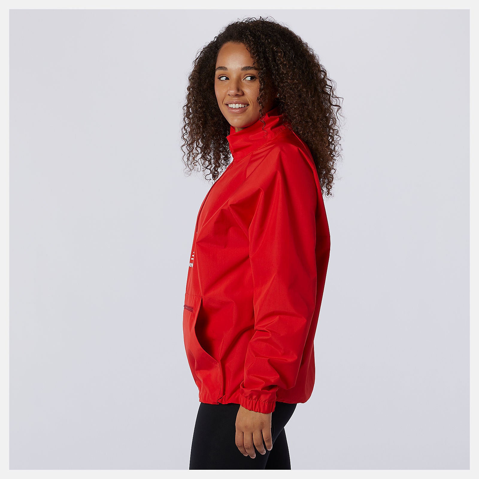NB Essential Anorak | New Balance Clothing Team Red Inline - Women/Men