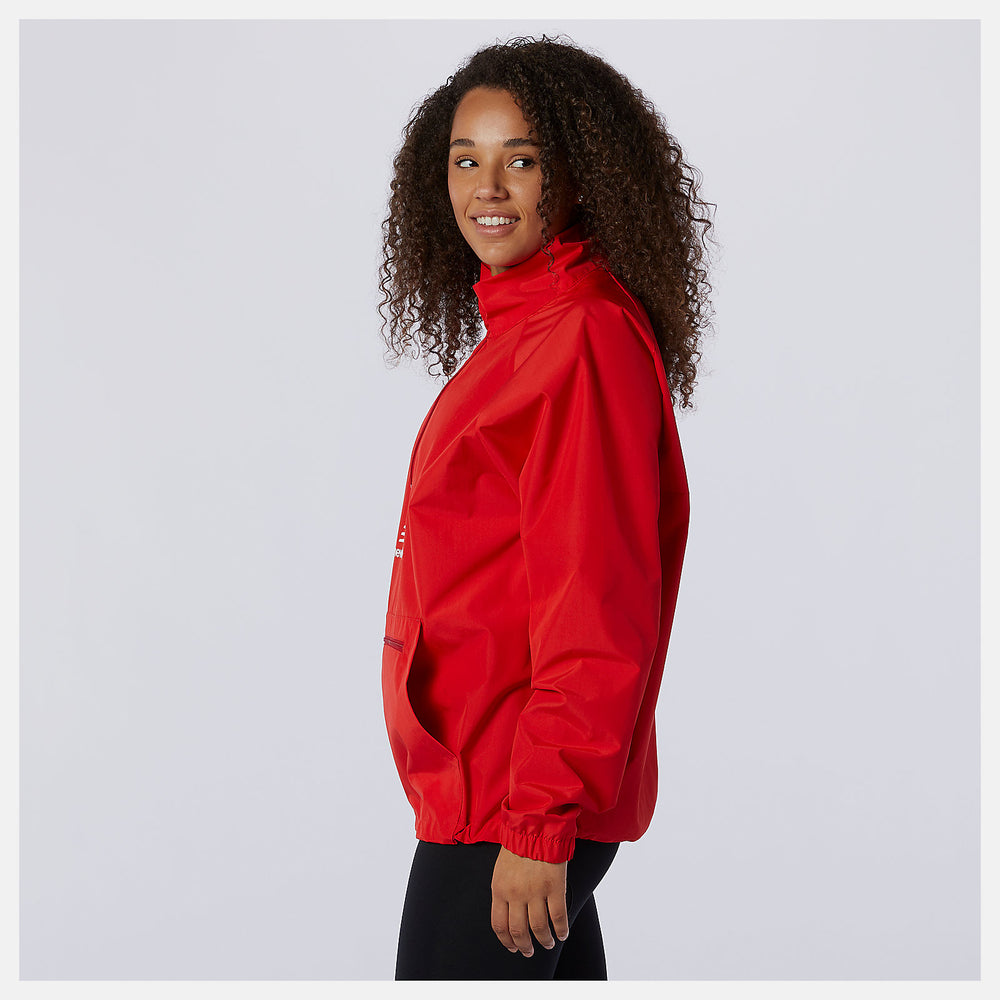NB Essential Anorak | New Balance Clothing Team Red Inline - Women/Men