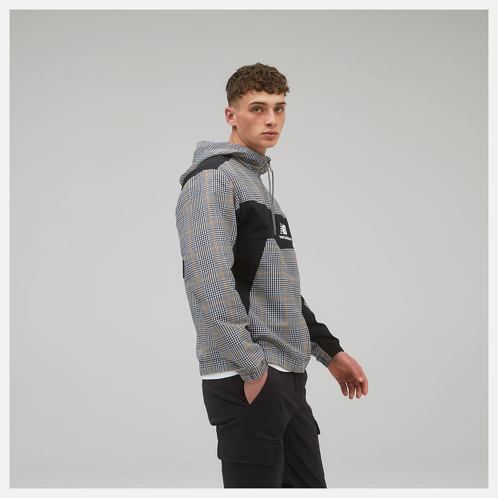 NB Athletics Higher Learning Windbreaker AOP | New Balance Clothing Timberwolf - Men