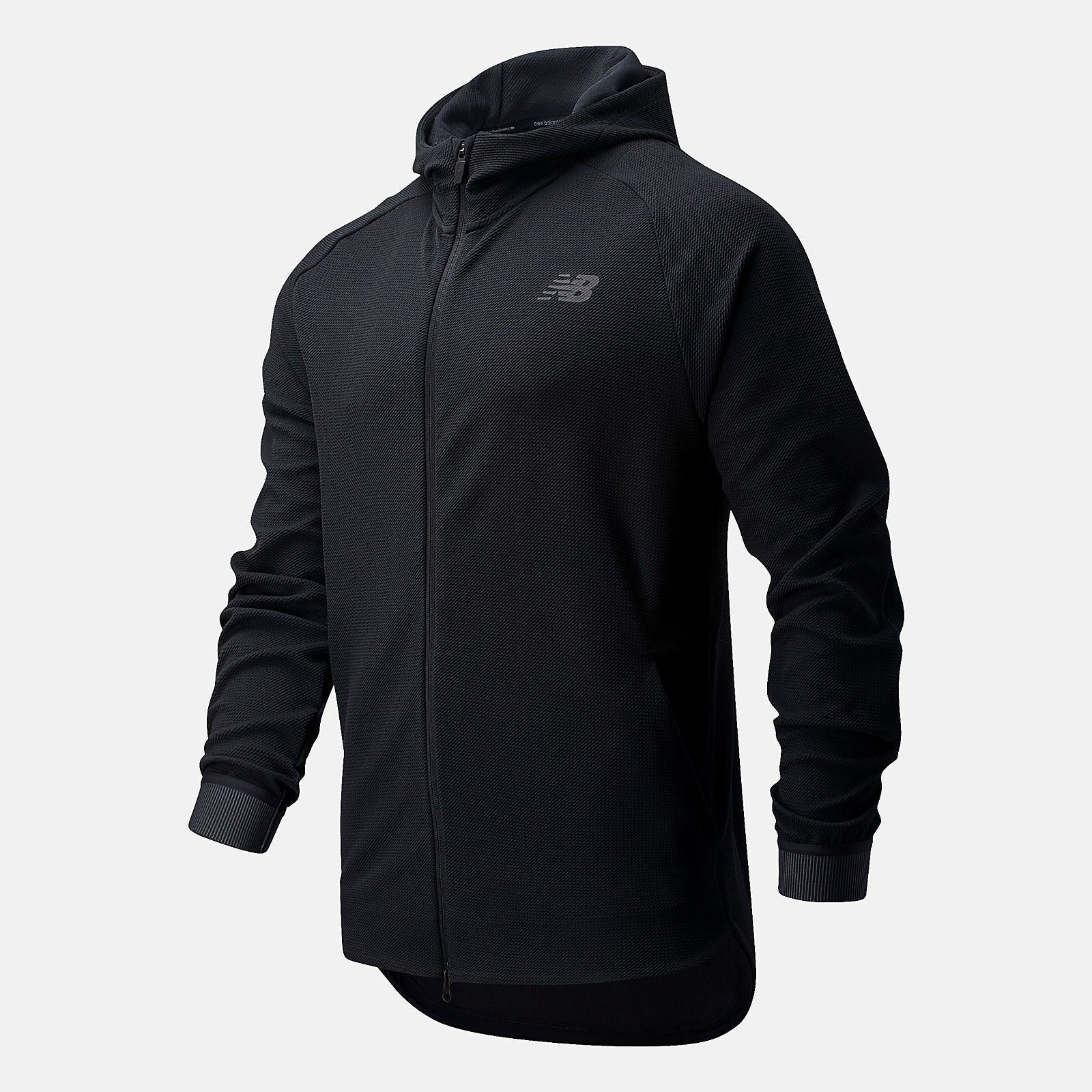 NB Basketball Finisher Full Zip | New Balance Clothing Black/White - Men