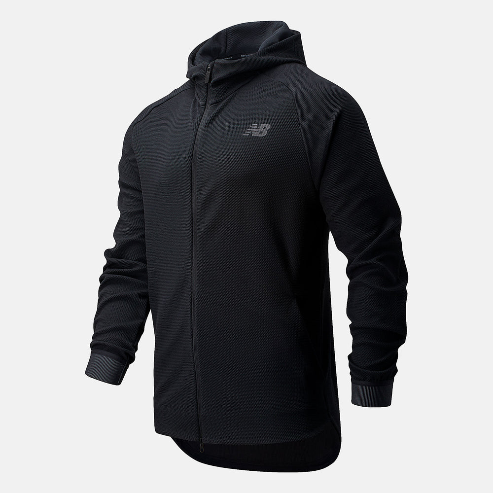 NB Basketball Finisher Full Zip | New Balance Clothing Black/White - Men