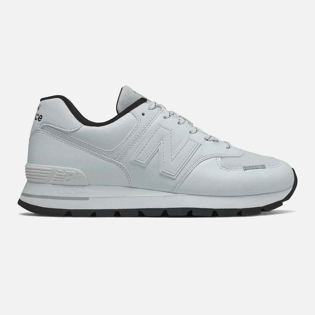 574 Rugged | New Balance Shoes White/Black - Men